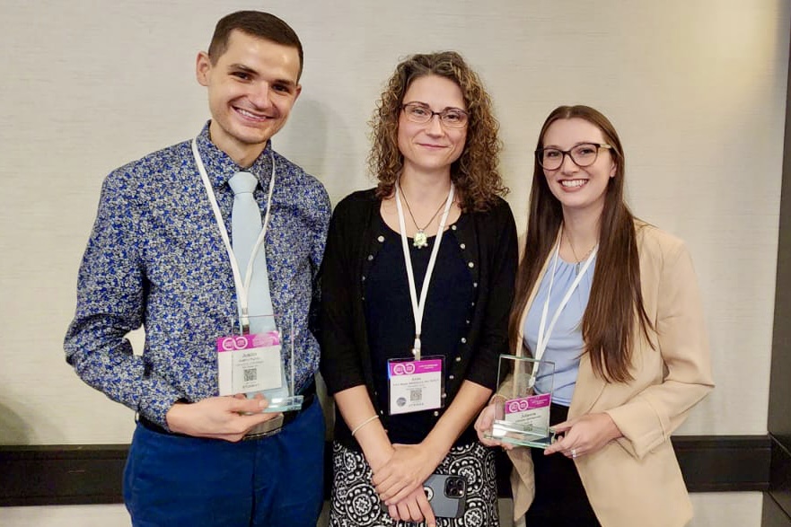 Drs. Justin Kelley, Ania Owczarczyk, and Julianne Szczepanski 2021 and 2022 PA Award Winners from UM Pathology